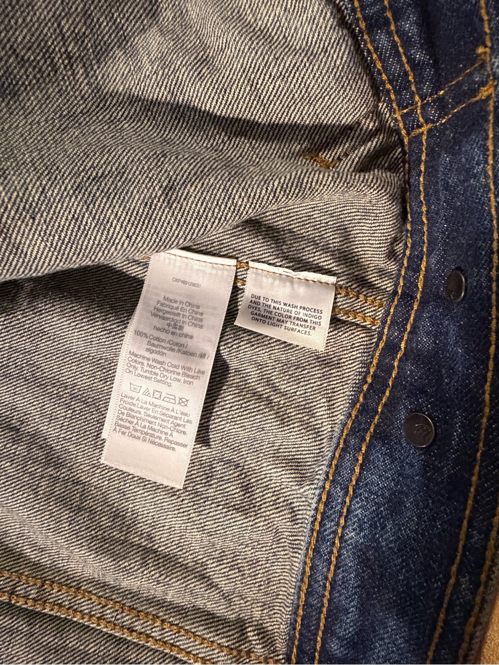 Madewell x Kaihara Boxy Jean Jacket NS177 Karney Wash Medium - Customized - Picture 6 of 6